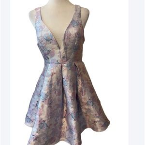 Floral dress brand unknown